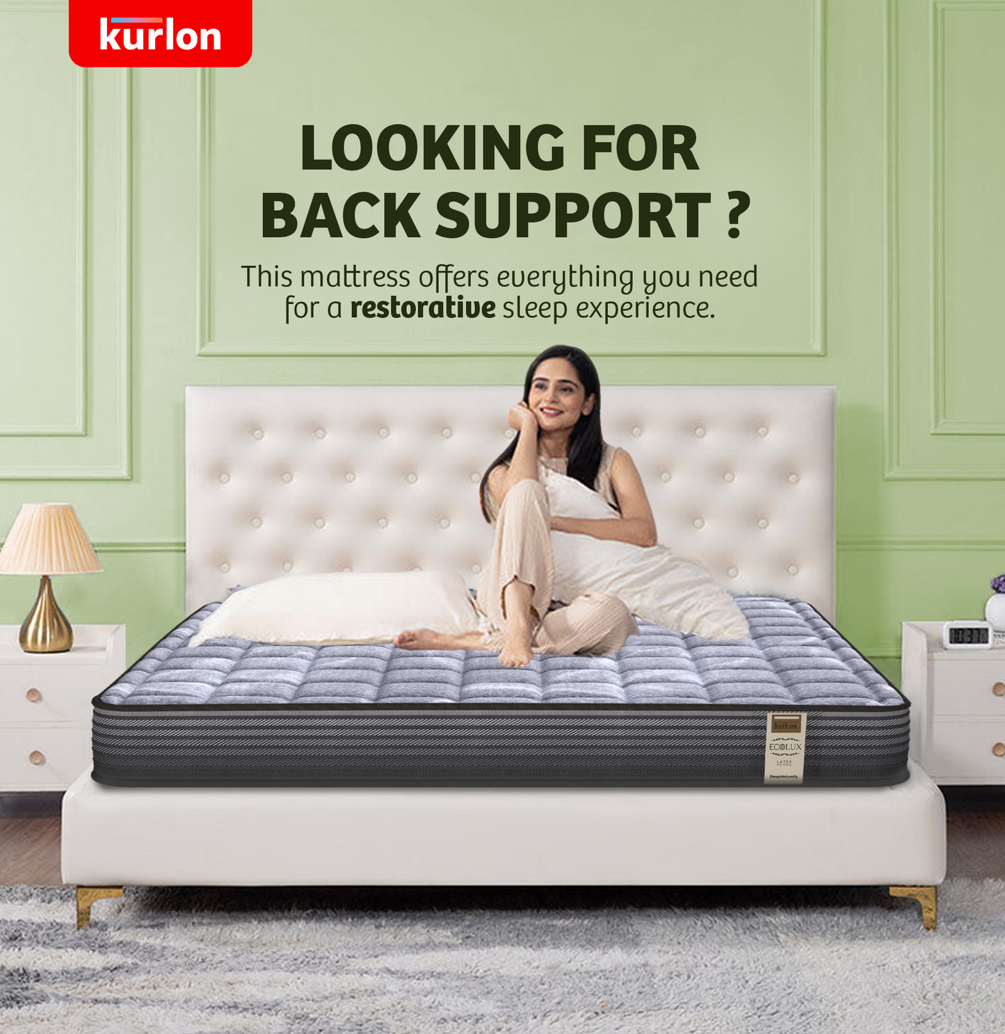 Kurlon Ecolux Mattress