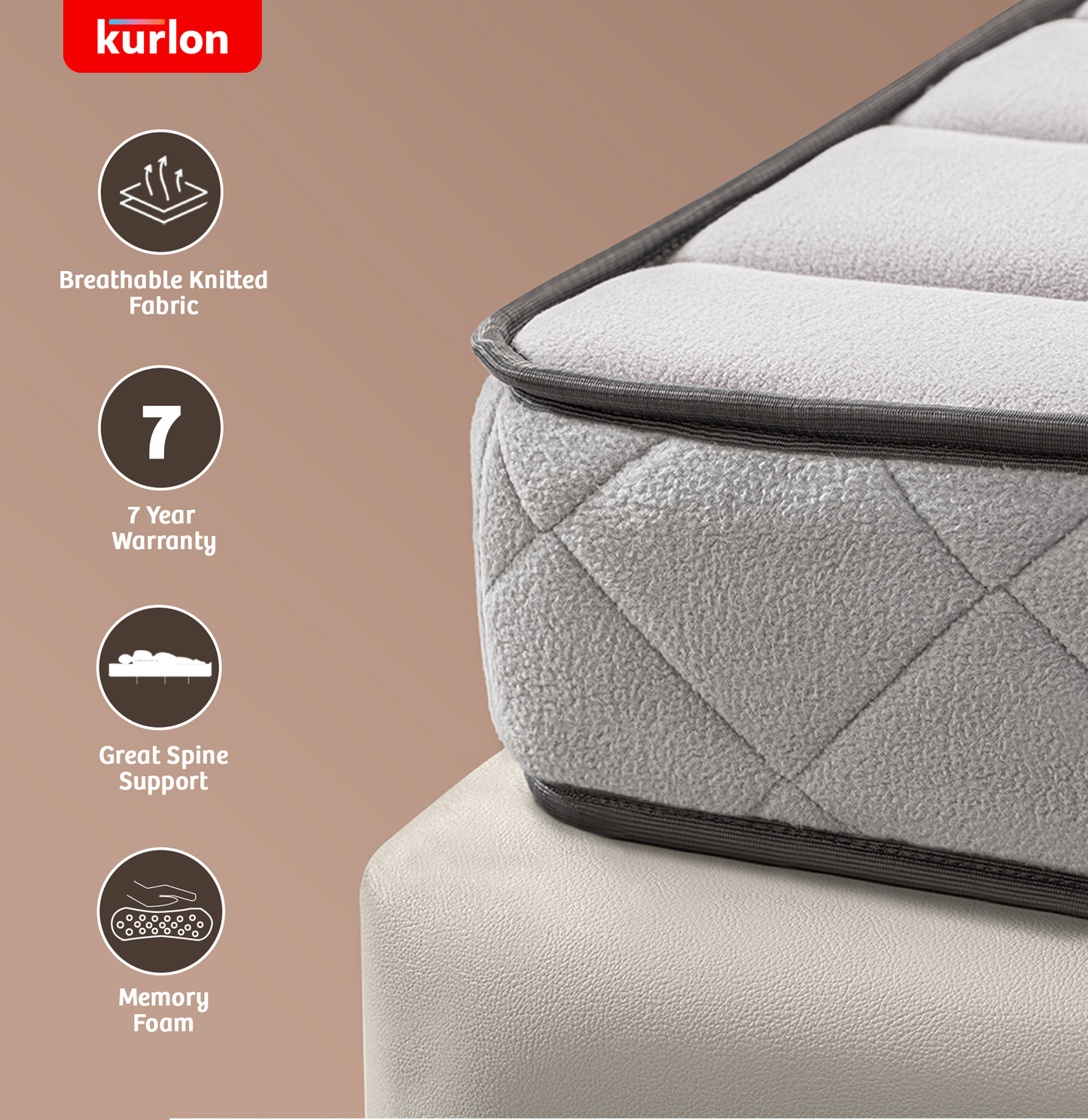 Kurl-On Mattress-Spinekare Mattress